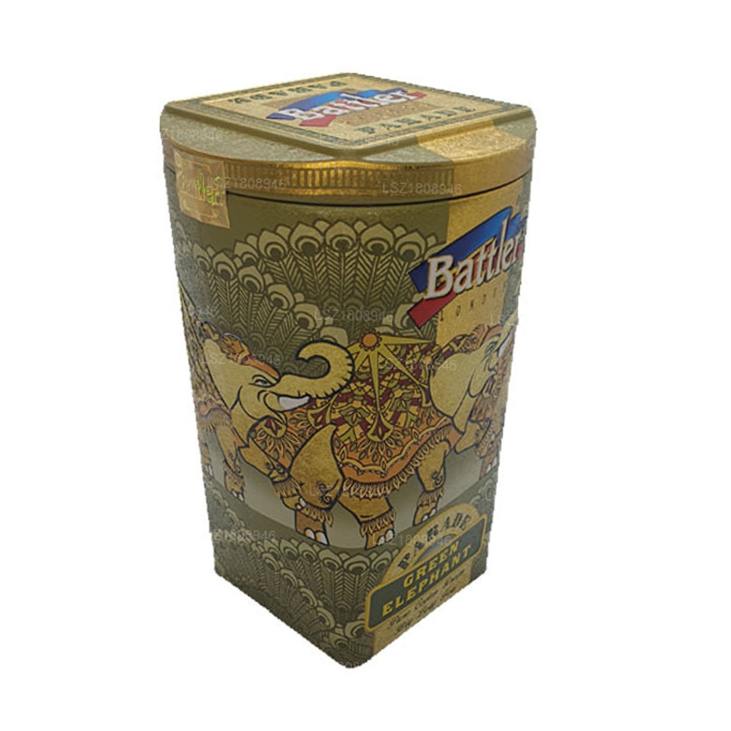 Battler Parade Grøn Elefant (100g) Tin Caddy