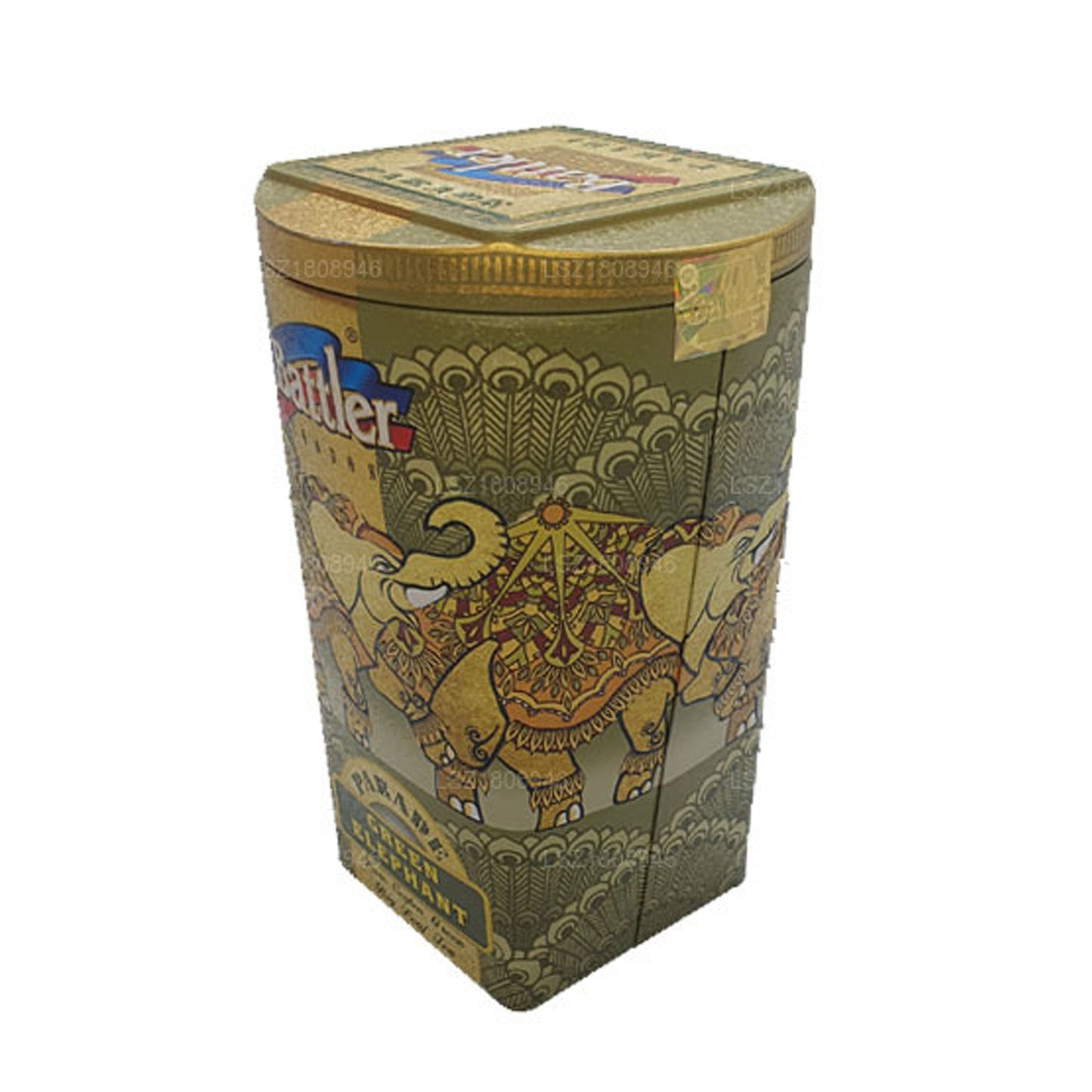 Battler Parade Grøn Elefant (100g) Tin Caddy