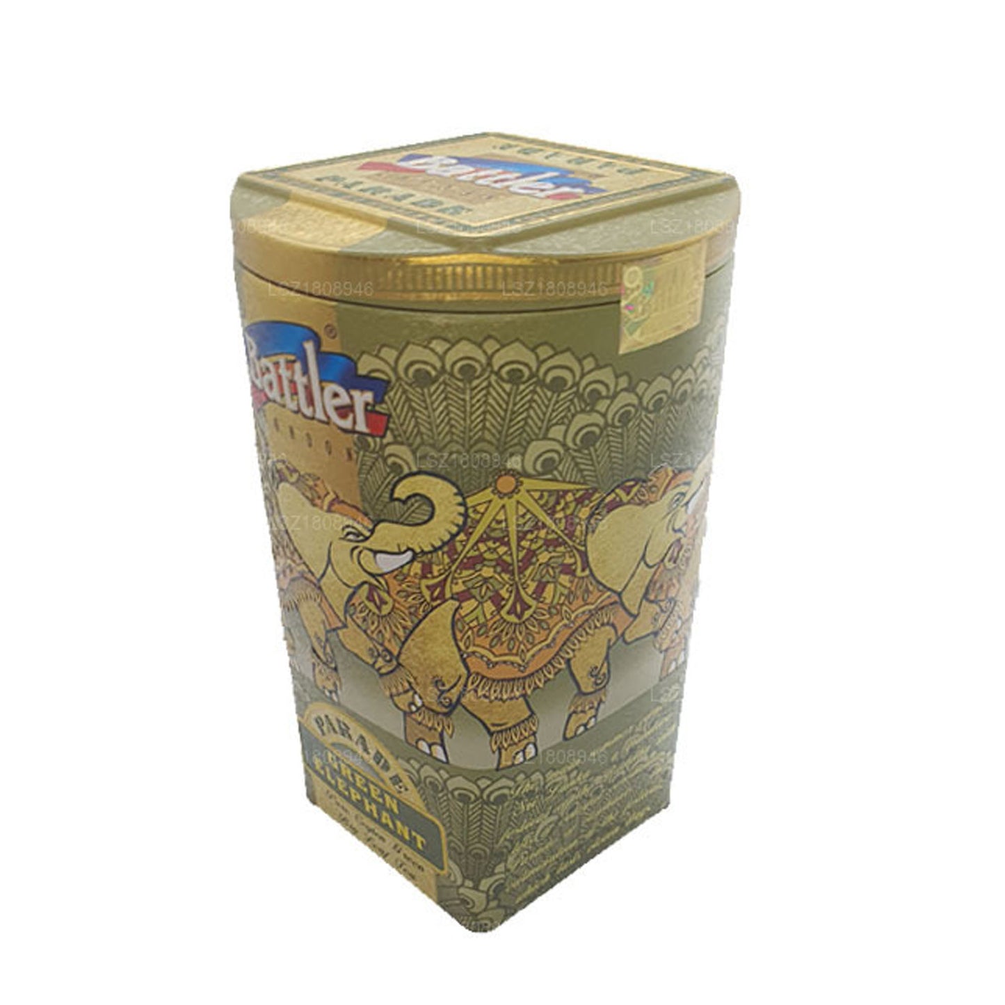 Battler Parade Grøn Elefant (100g) Tin Caddy