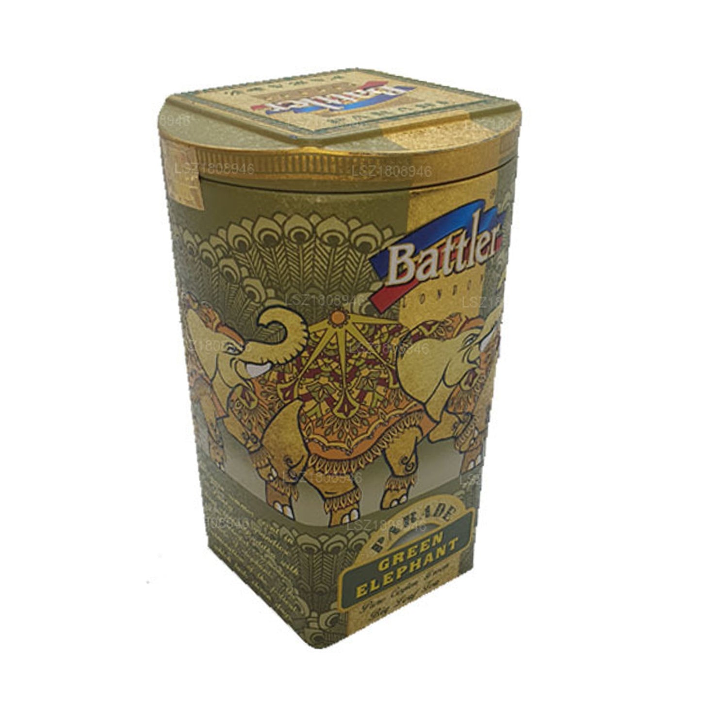 Battler Parade Grøn Elefant (100g) Tin Caddy