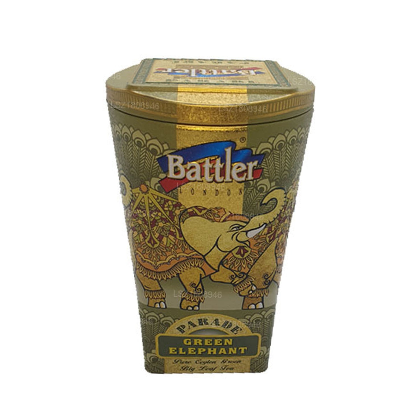 Battler Parade Grøn Elefant (100g) Tin Caddy