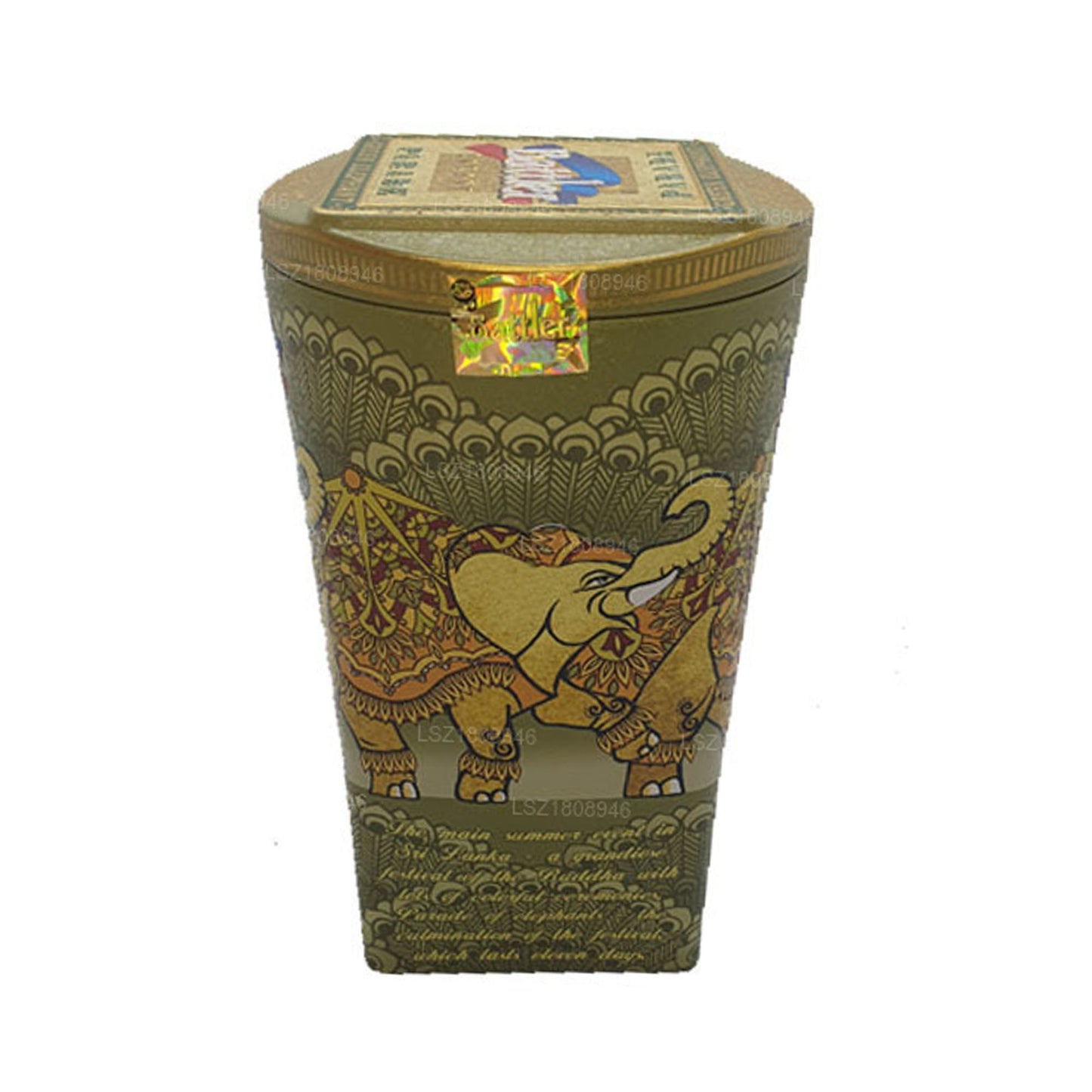 Battler Parade Grøn Elefant (100g) Tin Caddy