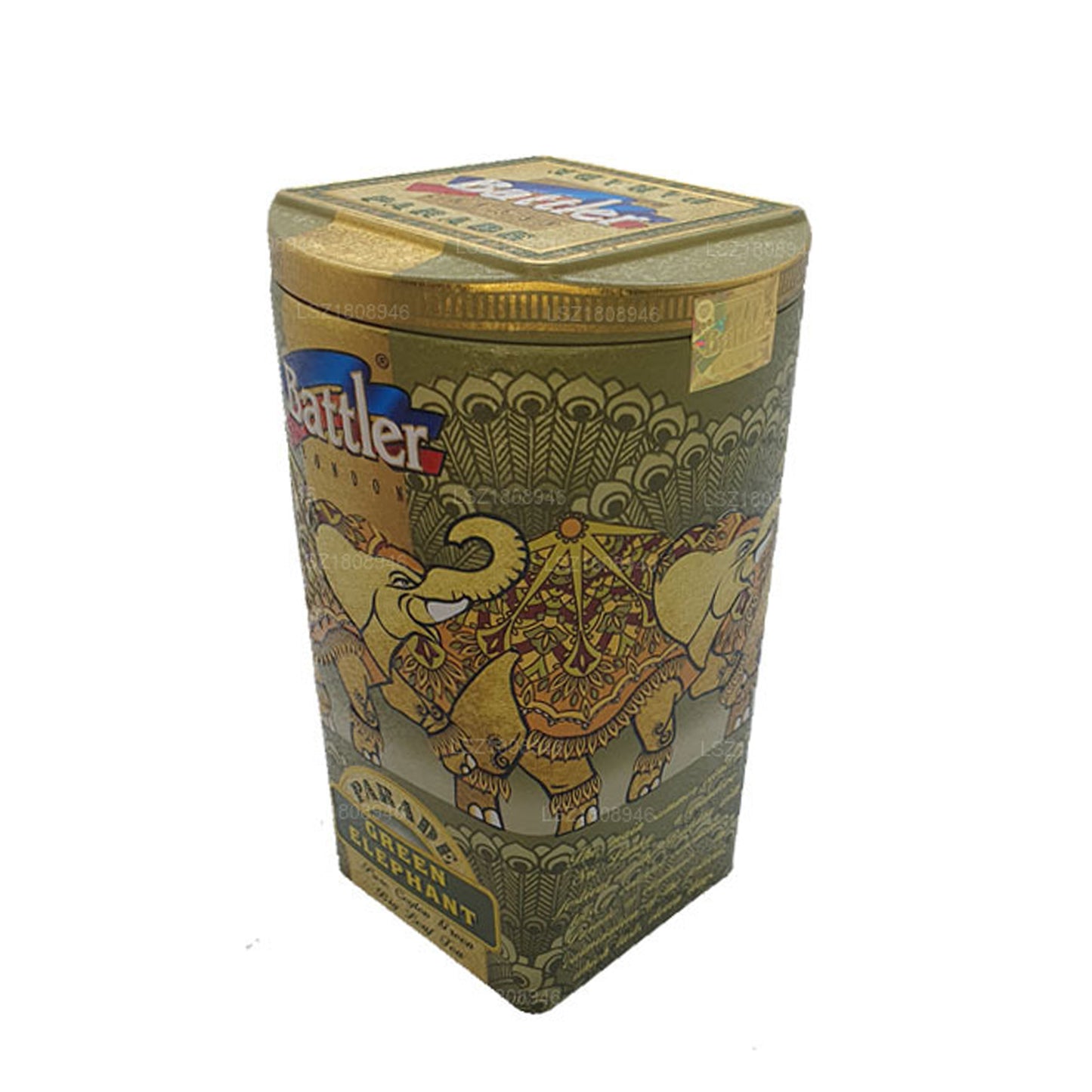 Battler Parade Grøn Elefant (100g) Tin Caddy