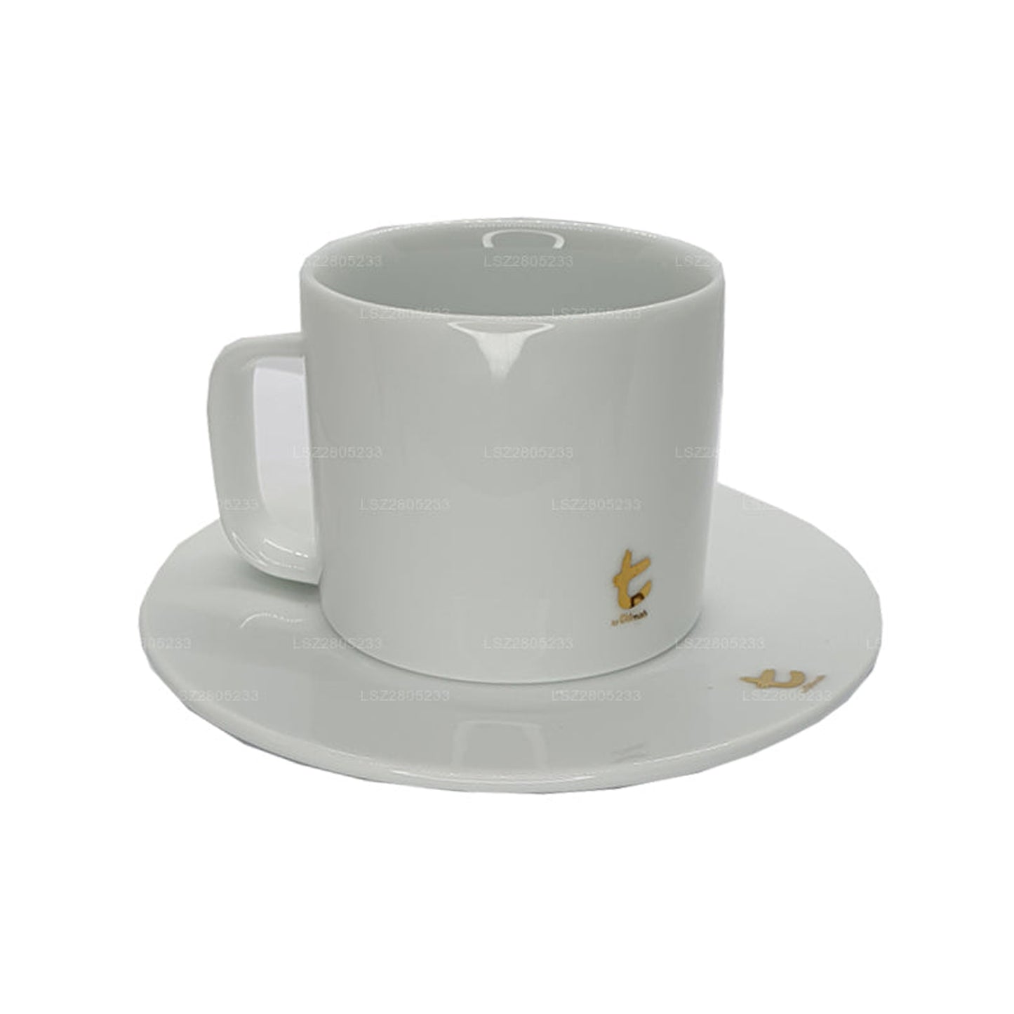 Dilmah Porcelain Tea Cup and Saucer with Lid