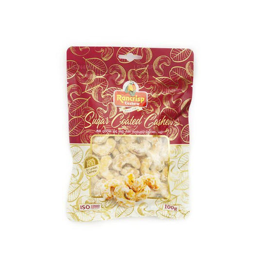 Rancrisp sukkerbelagte cashewnødder (100g)