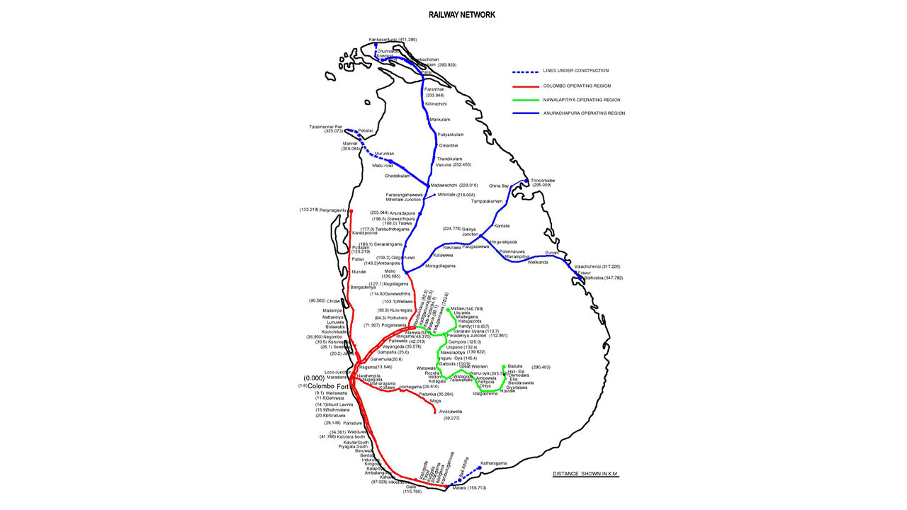 Peradeniya til Ella togtur på (tog nr: 1001 „Denuwara Menike“)