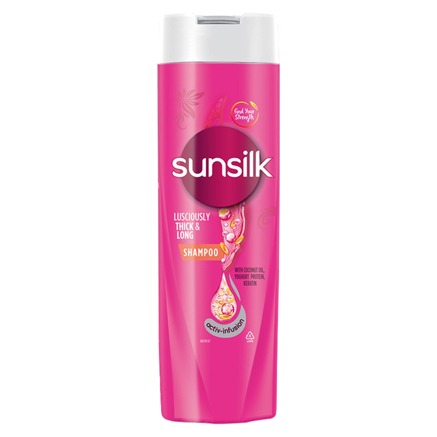 Sunsilk tyk og lang shampoo (180ml)