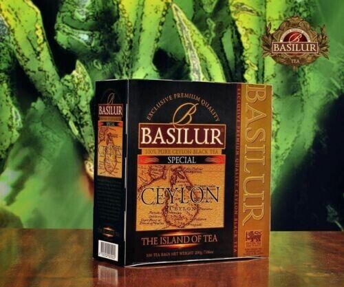 BASILUR ISLAND OF TEA - TEA BAG - ULBT - S & T -  SPECIAL - 2g X 100 ST X 12 (200g)