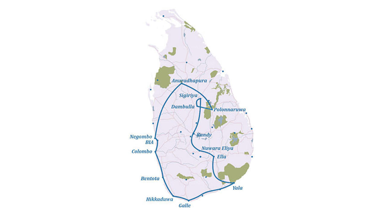 Kingdoms of Ceylon (10 Dage)