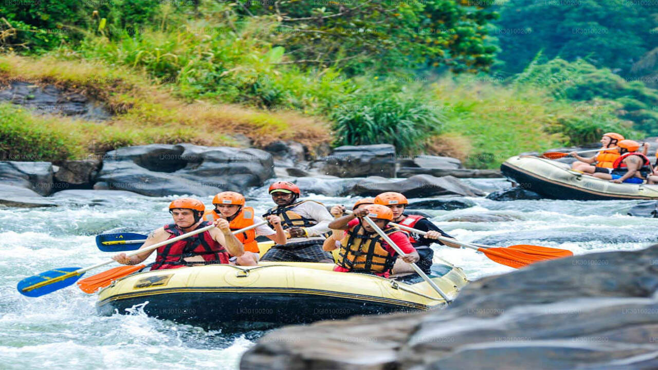 White Water Rafting for Beginners from Kitulgala