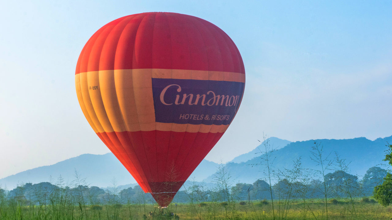 Varmluftsballontur fra Sigiriya