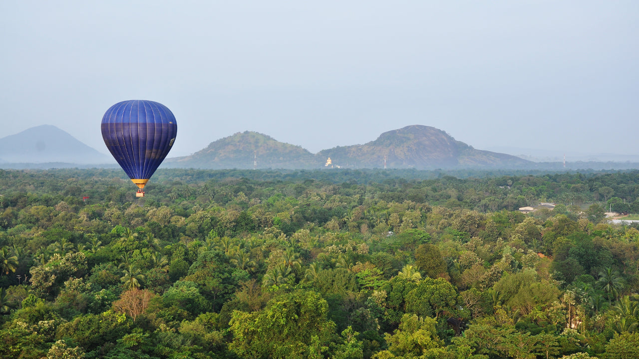 Varmluftsballontur fra Sigiriya