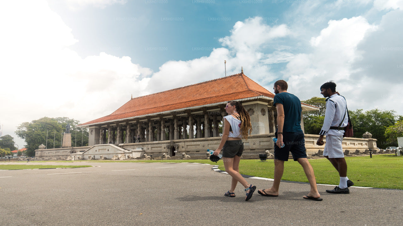 Colombo City Walk med en lokal