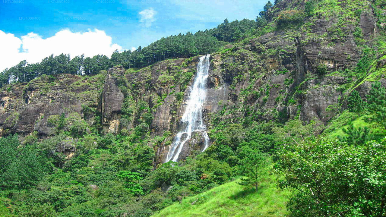 Hike to Bambarakanda Waterfall from Ella