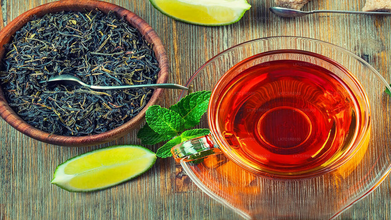 Ceylon te-smagning fra Nuwara Eliya