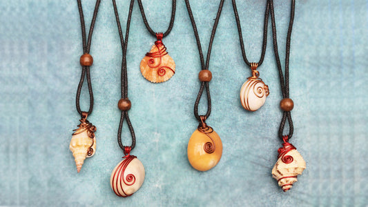 Handmade Seashell Pendants