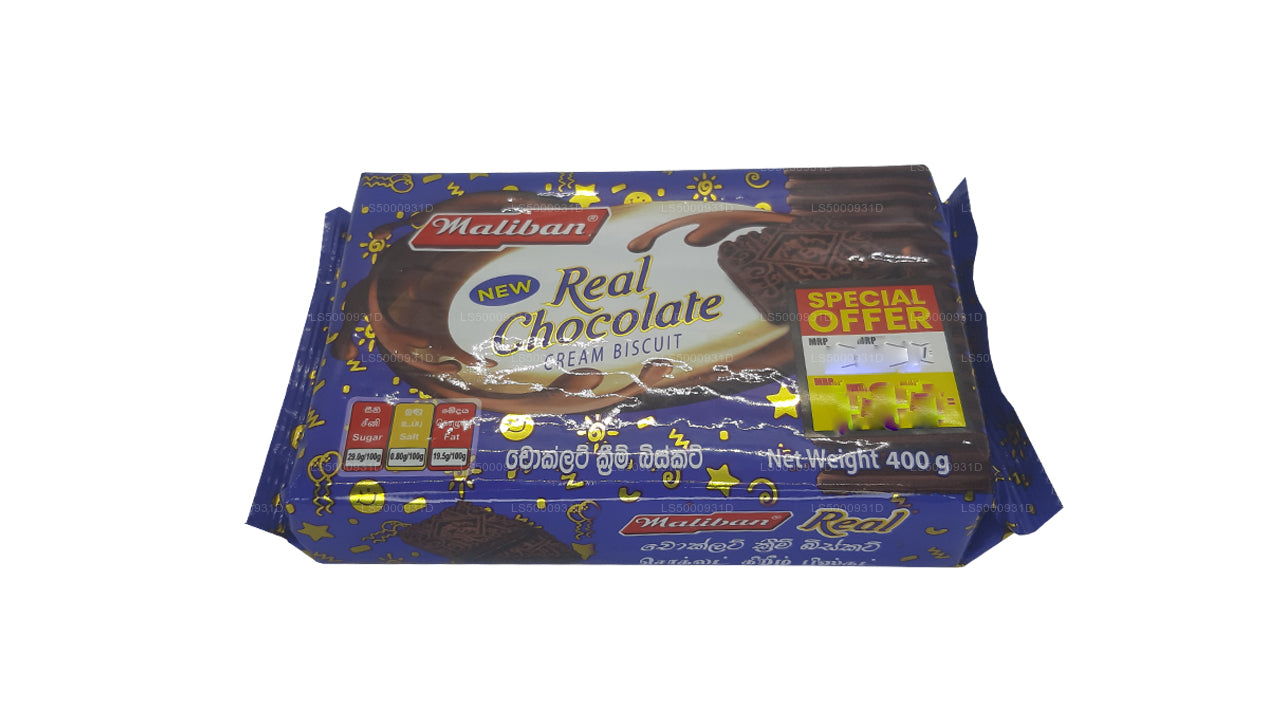 Maliban Rigtig Chokolade Cream Biscuit (400g)