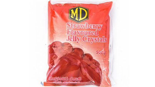 Jelly Crystal Jordbær (500g)