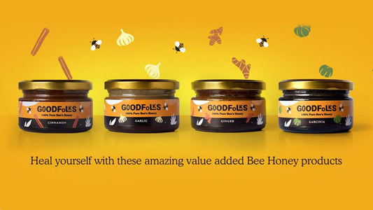 Goodfolks srilankanske bi honning med hvidløg (250 g)