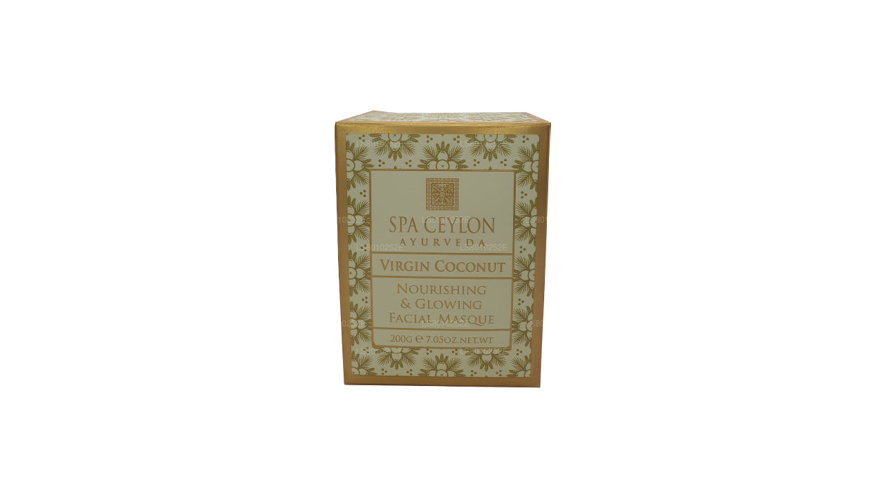 Spa Ceylon Virgin Coconut nærende & glødende ansigtsmaske (200 g)