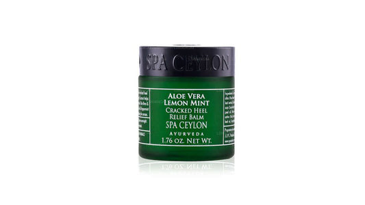 Spa Ceylon Aloe Vera Citron Mint Krakket Hæl Behandling Balsam (50 g)