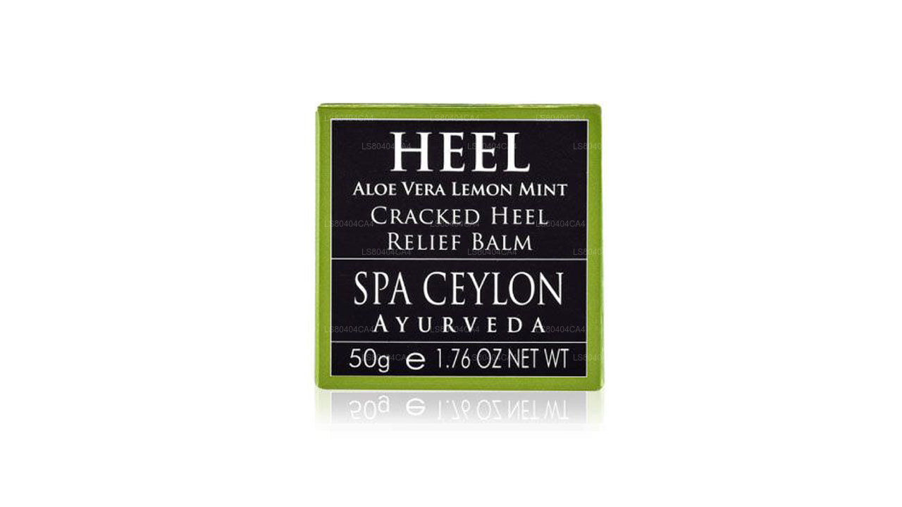 Spa Ceylon Aloe Vera Citron Mint Krakket Hæl Behandling Balsam (50 g)