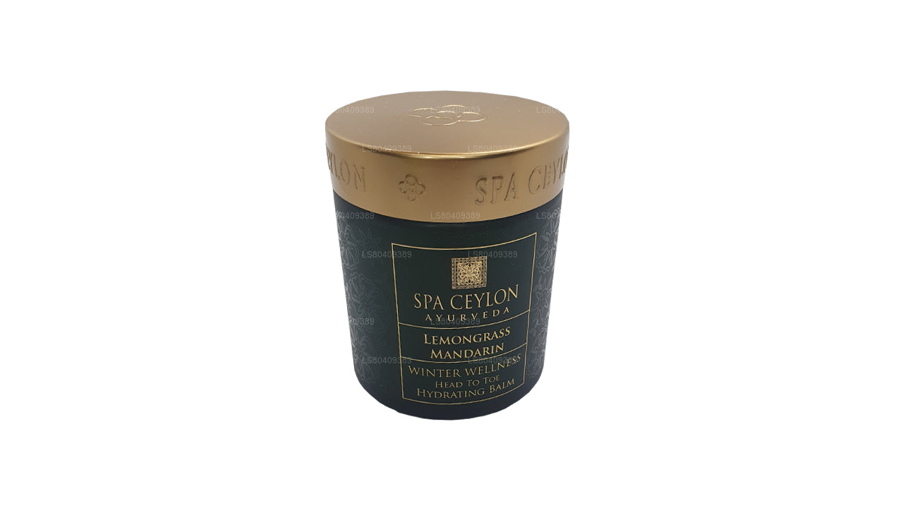 Spa Ceylon Citrongræs Mandarin Vinter Wellness hoved til tå Hydrating Balm (200g)