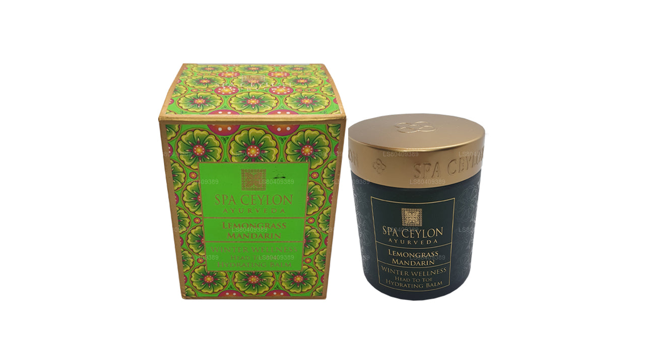 Spa Ceylon Citrongræs Mandarin Vinter Wellness hoved til tå Hydrating Balm (200g)