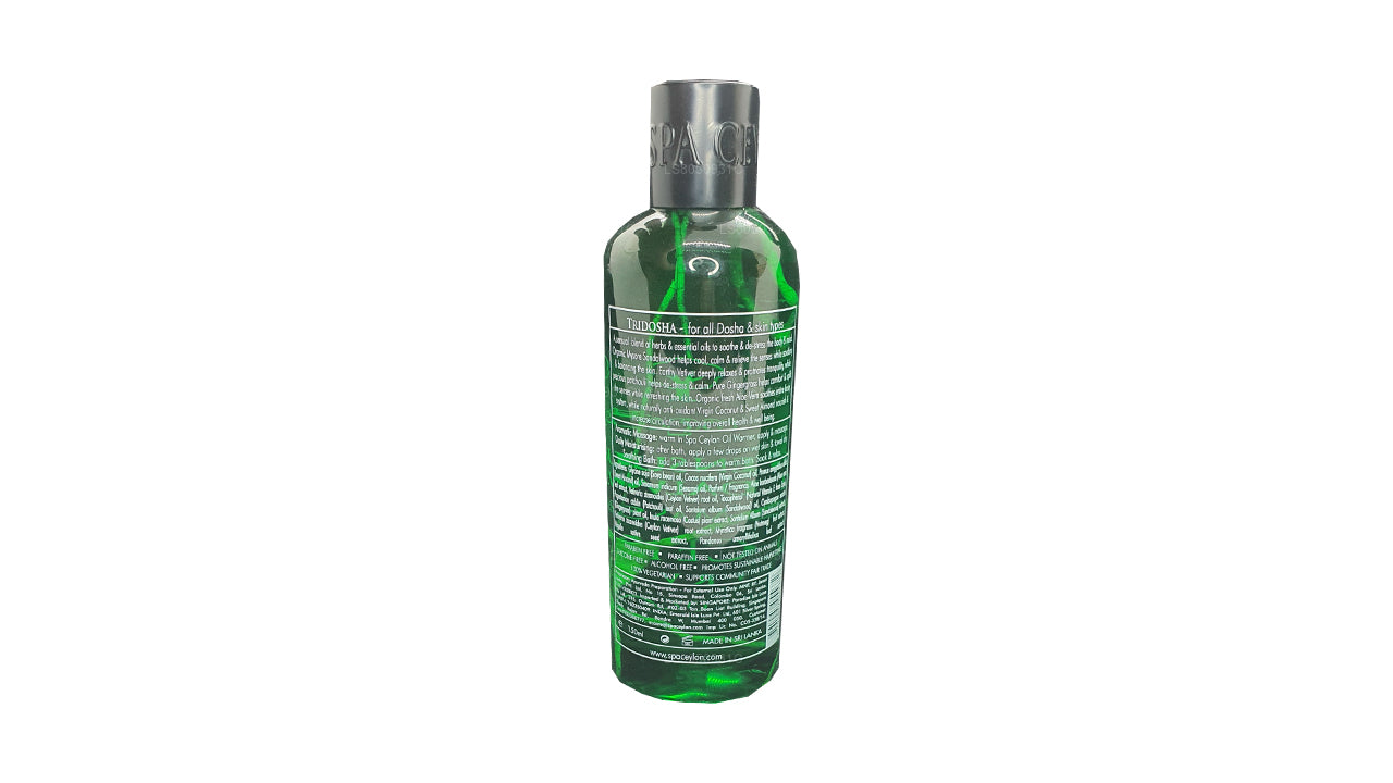 Spa Ceylon sensuel sandeltræ bad og massageolie (150 ml)