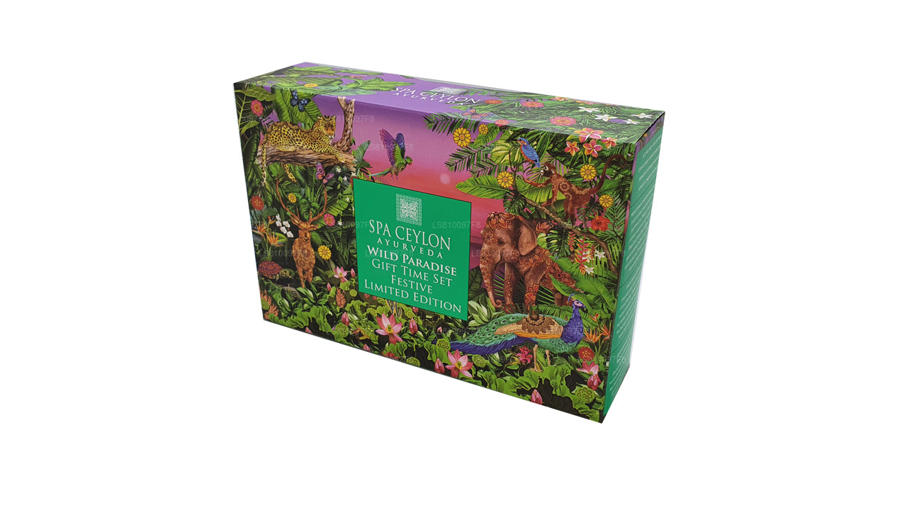 Spa Ceylon Wild Paradise Gavetid Sæt Festlig Limited Edition
