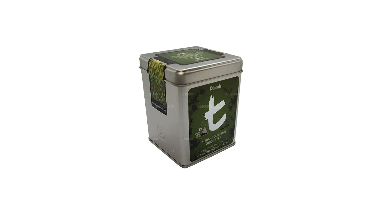 Dilmah T-serie marokkansk myntegrøn te (40 g)