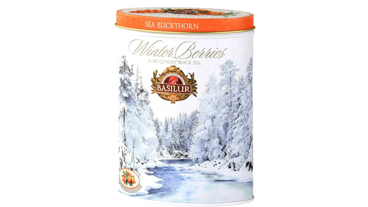 Basilur Vinter Bær „Havtorn“ (100 g) Tin