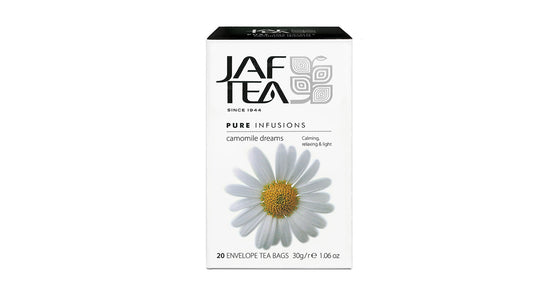 Jaf Tea Pure Infusions Collection Camomile Dream Folie Envelop Teposer (30g)