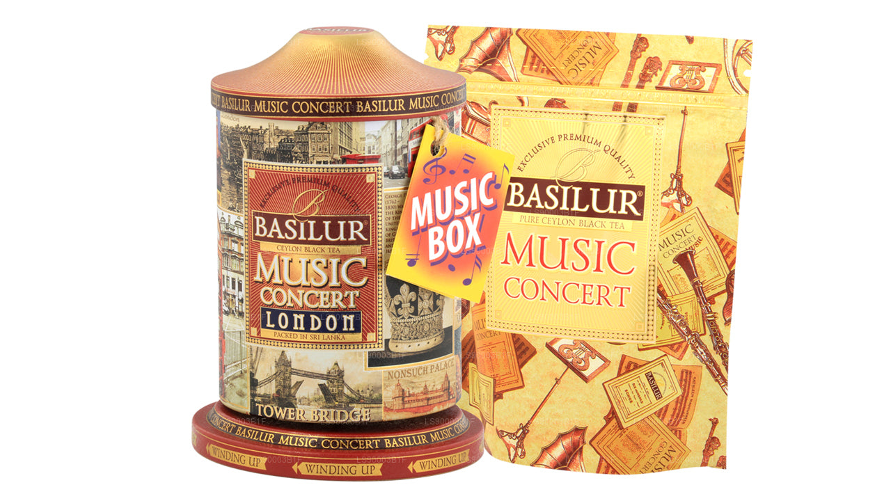 Basilur Personlig „Musik Koncert - London“ (100g) Caddy