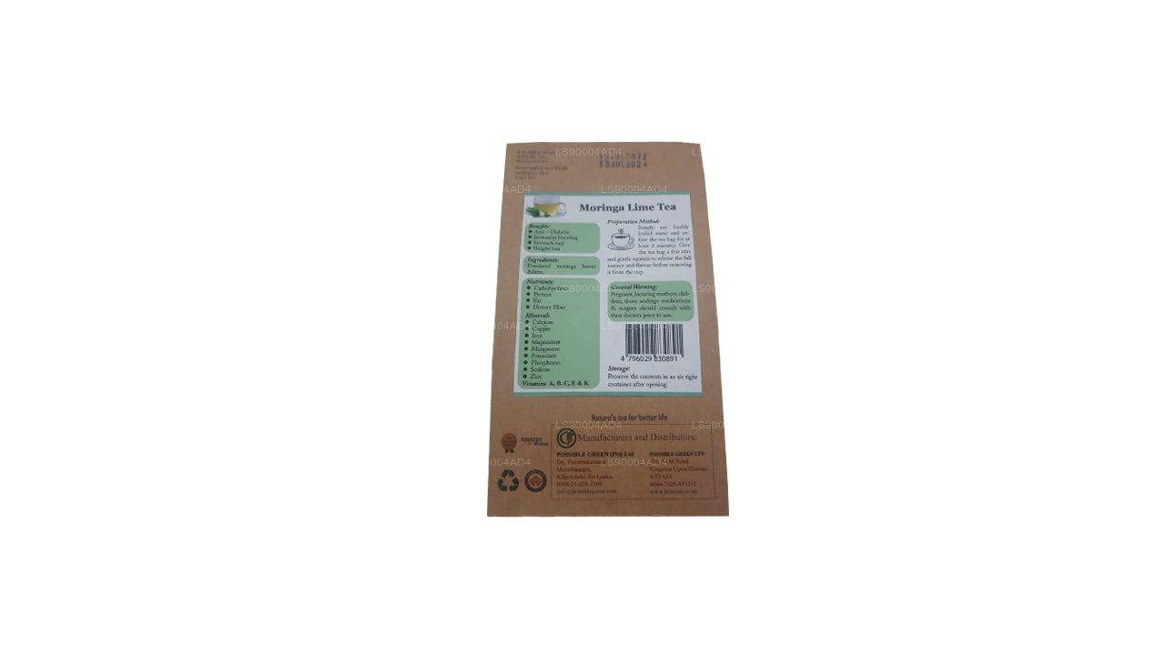 Lifetone Moringa Lime Tea (40g)