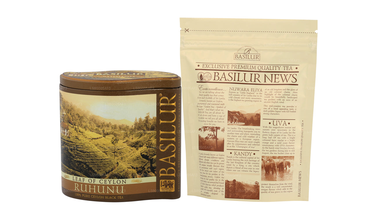 Basilur Blad Af Ceylon „Ruhunu“ (100g) Caddy