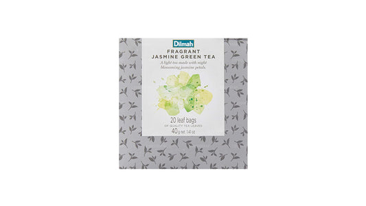 Dilmah Vivid Jasmine Green Tea Teabag Refill (40g) Box