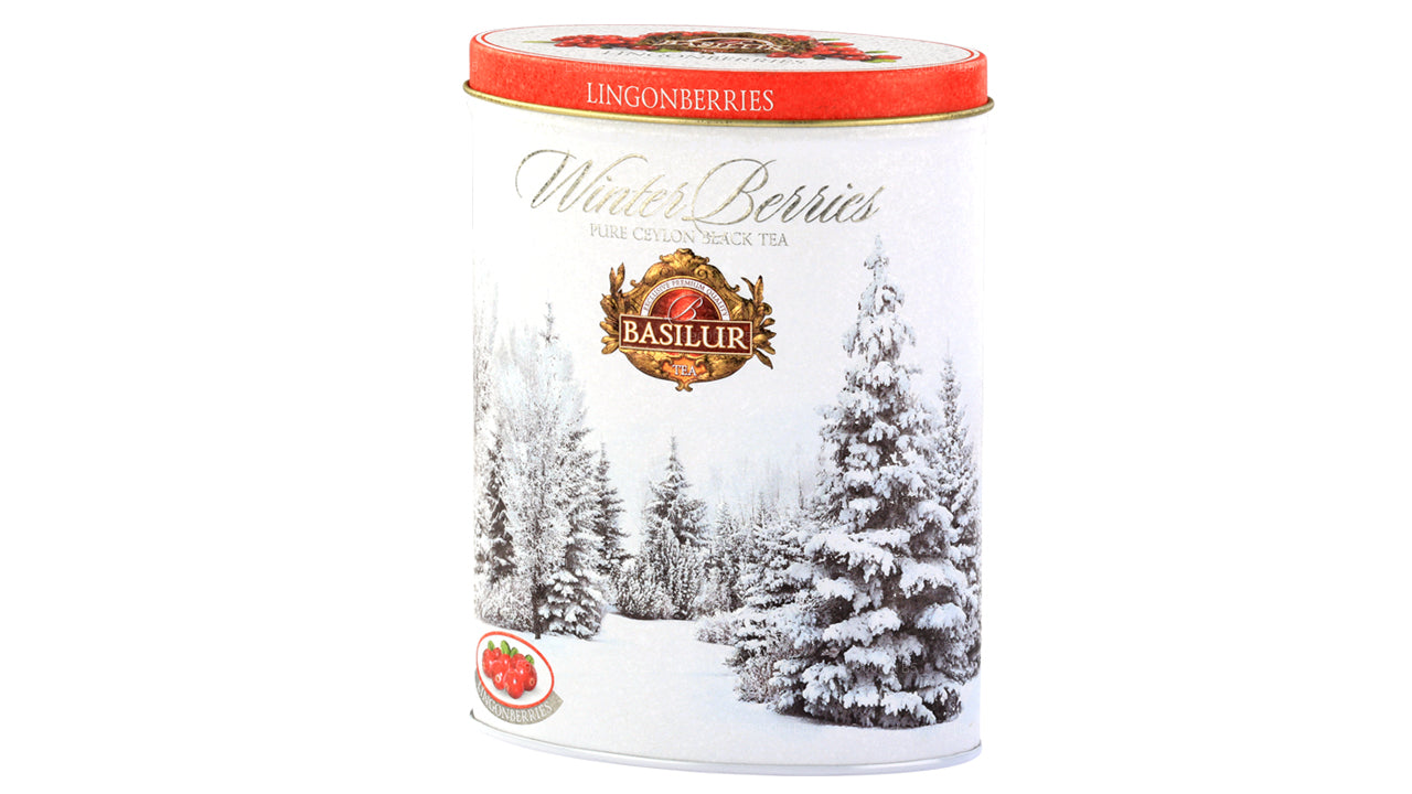 Basilur Vinter Bær „Lingonberries“ (100 g) Tin