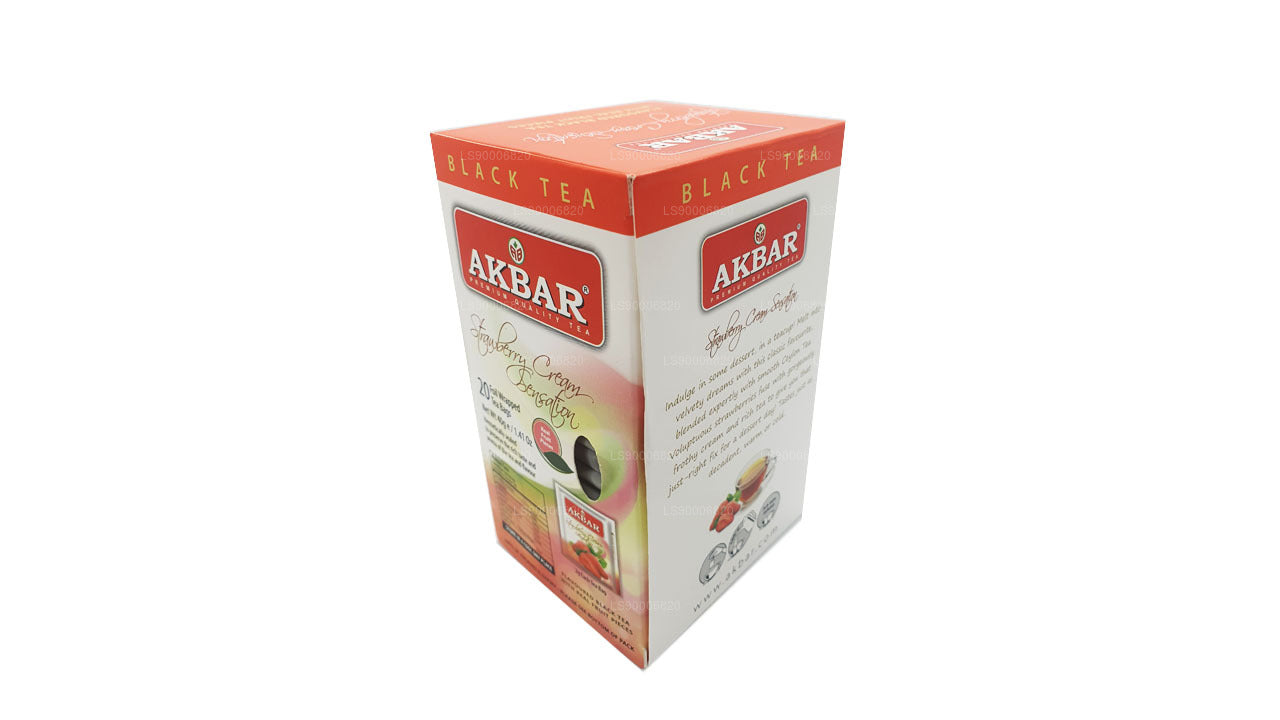 Akbar Strawberry Cream Sensation (40g) 20 teposer