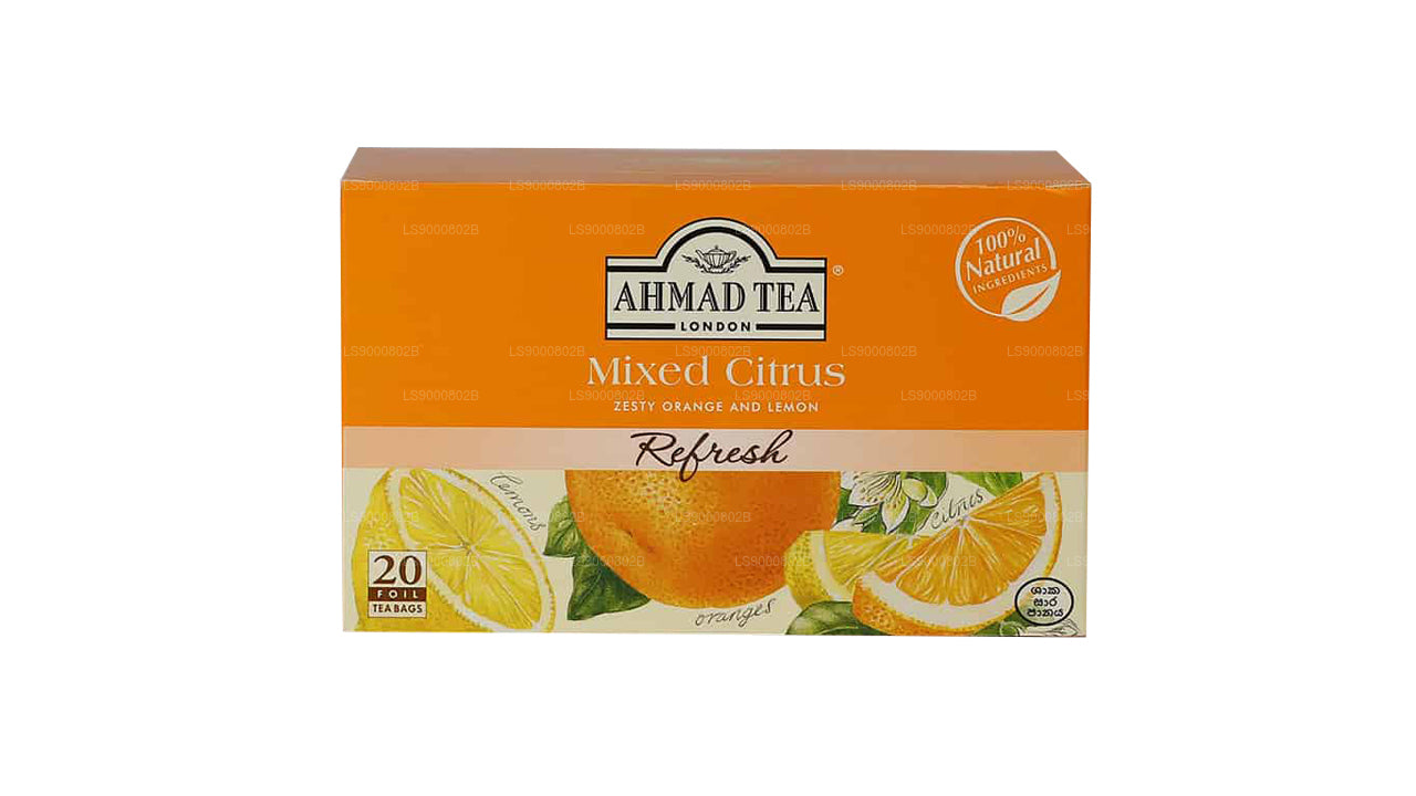 Ahmad te blandet citrus 20 folie teposer (40g)