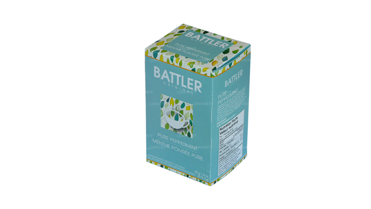 Battler Original Ren Pebermyntete (40g) 20 Teposer