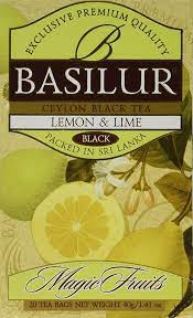 BASILUR MAGIC FRUITS - TEA BAG - FLBT - FOIL ENV - LEMON & LIME (40g)