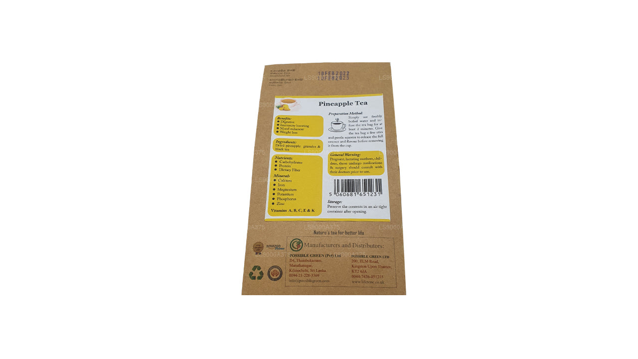 Lifetone ananas te (40 g)