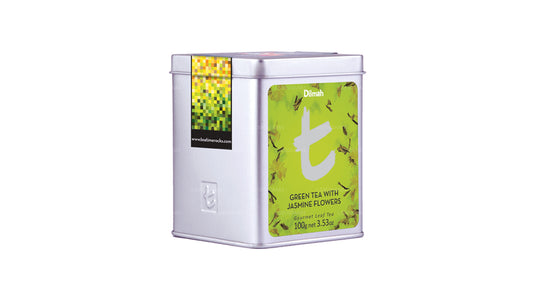 Dilmah grøn te med jasminblomster (100 g)