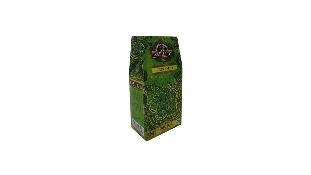 Basilur Oriental Green Valley grøn te (100 g)