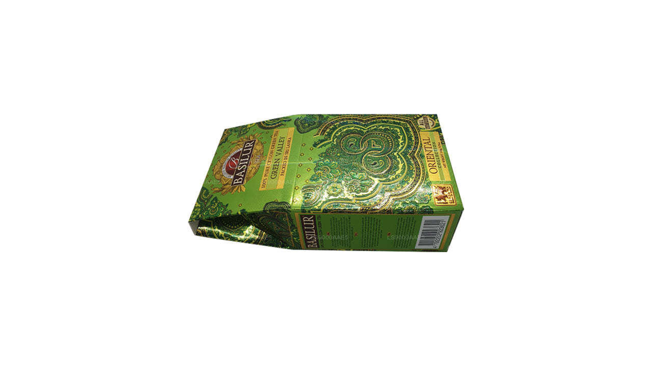 Basilur Oriental Green Valley grøn te (100 g)