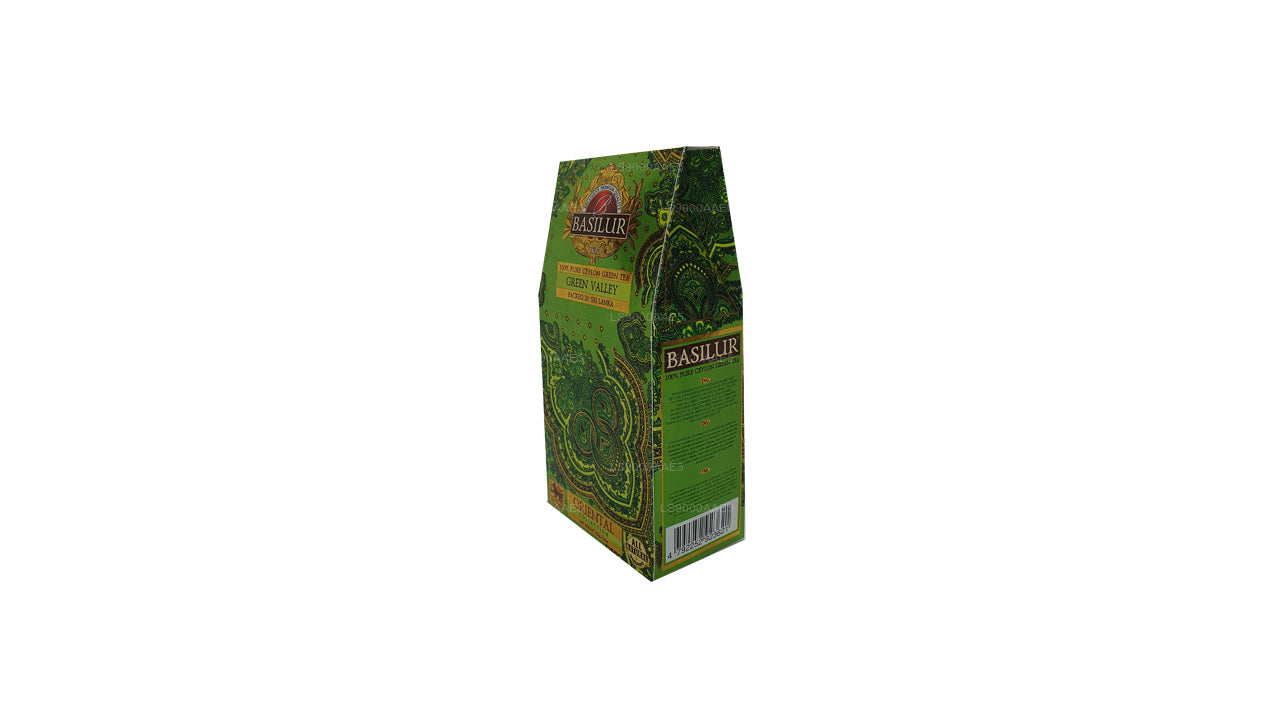 Basilur Oriental Green Valley grøn te (100 g)