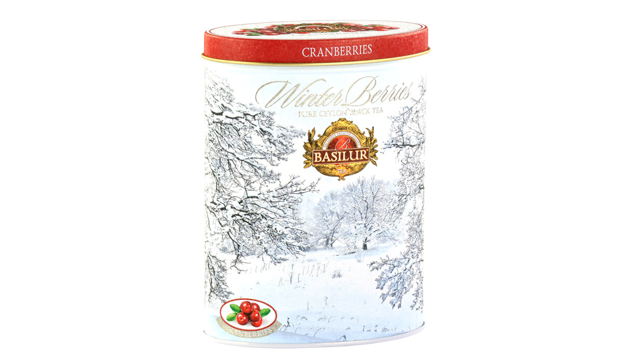 Basilur Vinter Bær „Tranebær“ (100 g) Tin