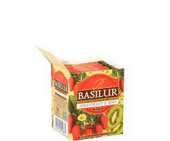 BASILUR MAGIC FRUITS - TEA BAG - FLBT - FOIL ENV - STRAWBERRY & KIWI (20g)