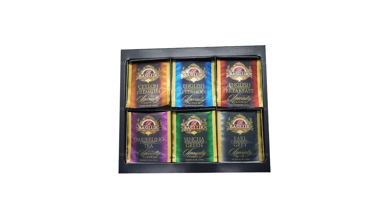 Basilur Gaveæske Assorterede Specialty Classics (115g) 60 indhyllede teposer